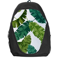 Banana Leaves Tropical Backpack Bag by ConteMonfrey