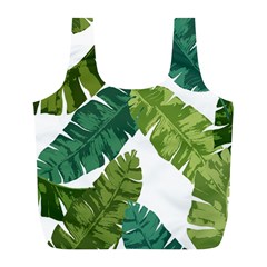 Banana Leaves Tropical Full Print Recycle Bag (l) by ConteMonfrey