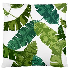 Banana Leaves Tropical Standard Flano Cushion Case (one Side) by ConteMonfrey