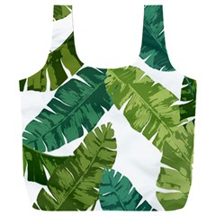 Banana Leaves Tropical Full Print Recycle Bag (xxl) by ConteMonfrey