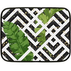 Modern Garden Double Sided Fleece Blanket (mini)  by ConteMonfrey