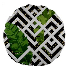 Modern Garden Large 18  Premium Round Cushions by ConteMonfrey