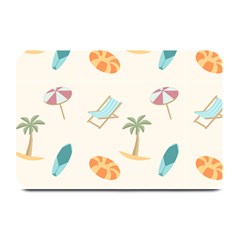 Cool Summer Pattern - Beach Time!   Plate Mats by ConteMonfrey