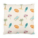 Cool Summer Pattern - Beach Time!   Standard Cushion Case (One Side) Front