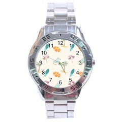 Cool Summer Pattern - Beach Time!   Stainless Steel Analogue Watch by ConteMonfrey