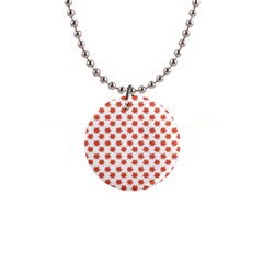 Maple Leaf   1  Button Necklace by ConteMonfrey