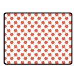 Maple Leaf   Double Sided Fleece Blanket (Small)  45 x34  Blanket Back