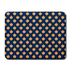 Oh Canada - Maple Leaves Small Mousepad by ConteMonfrey