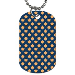 Oh Canada - Maple Leaves Dog Tag (one Side) by ConteMonfrey