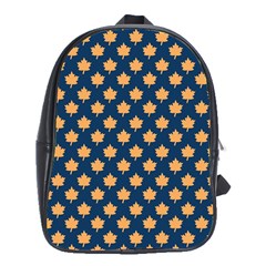 Oh Canada - Maple Leaves School Bag (xl) by ConteMonfrey