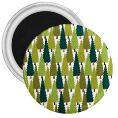 Pine Trees   3  Magnets by ConteMonfrey