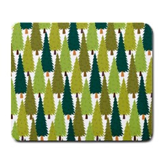 Pine Trees   Large Mousepad by ConteMonfrey