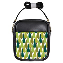 Pine Trees   Girls Sling Bag by ConteMonfrey