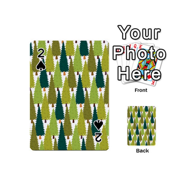 Pine Trees   Playing Cards 54 Designs (Mini)