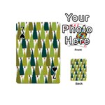 Pine Trees   Playing Cards 54 Designs (Mini) Front - Spade7