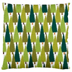 Pine Trees   Standard Flano Cushion Case (two Sides) by ConteMonfrey