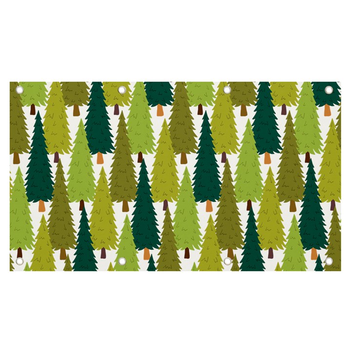 Pine Trees   Banner and Sign 7  x 4 