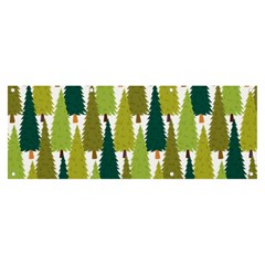 Pine Trees   Banner And Sign 8  X 3  by ConteMonfrey