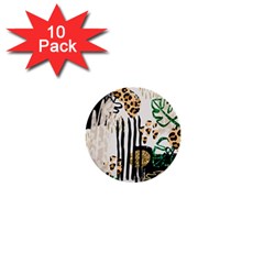 Modern Jungle 1  Mini Buttons (10 Pack)  by ConteMonfrey