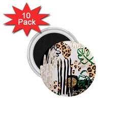 Modern Jungle 1 75  Magnets (10 Pack)  by ConteMonfrey