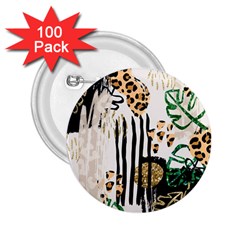 Modern Jungle 2 25  Buttons (100 Pack)  by ConteMonfrey