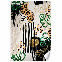 Modern Jungle Canvas 24  X 36  by ConteMonfrey