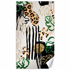 Modern Jungle Canvas 40  X 72 