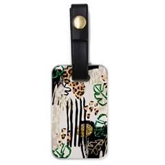 Modern Jungle Luggage Tag (one Side) by ConteMonfrey