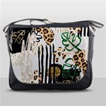 Modern Jungle Messenger Bag Front