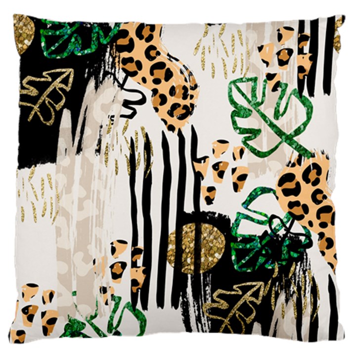 Modern Jungle Large Cushion Case (Two Sides)