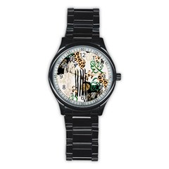 Modern Jungle Stainless Steel Round Watch by ConteMonfrey