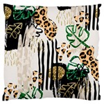 Modern Jungle Large Flano Cushion Case (Two Sides) Front