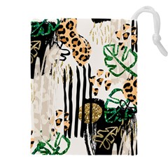 Modern Jungle Drawstring Pouch (5xl) by ConteMonfrey