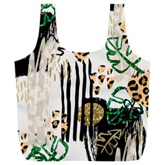 Modern Jungle Full Print Recycle Bag (xxl) by ConteMonfrey