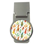 Watercolor Nature Glimpse  Money Clips (Round)  Front