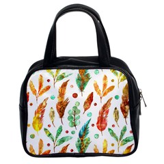 Watercolor Nature Glimpse  Classic Handbag (two Sides) by ConteMonfrey