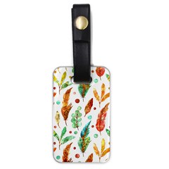 Watercolor Nature Glimpse  Luggage Tag (one Side) by ConteMonfrey