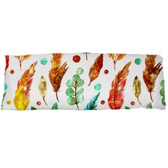 Watercolor Nature Glimpse  Body Pillow Case Dakimakura (two Sides) by ConteMonfrey