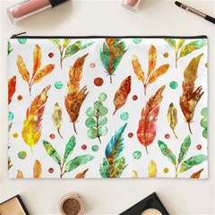 Watercolor Nature Glimpse  Cosmetic Bag (xxxl) by ConteMonfrey