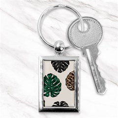 Colorful Monstera  Key Chain (rectangle) by ConteMonfrey