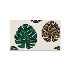 Colorful Monstera  Sticker Rectangular (100 Pack) by ConteMonfrey