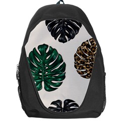 Colorful Monstera  Backpack Bag by ConteMonfrey