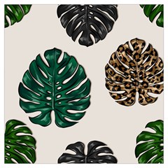 Colorful Monstera  Lightweight Scarf  by ConteMonfrey