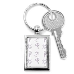 Doodles - Beach Time! Key Chain (rectangle) by ConteMonfrey