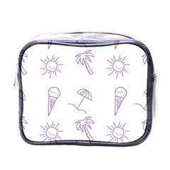 Doodles - Beach Time! Mini Toiletries Bag (one Side) by ConteMonfrey