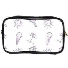 Doodles - Beach Time! Toiletries Bag (two Sides) by ConteMonfrey