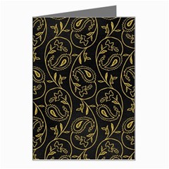 Classy Golden Leaves   Greeting Card by ConteMonfrey