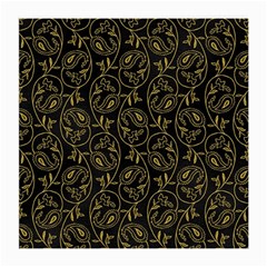 Classy Golden Leaves   Medium Glasses Cloth by ConteMonfrey