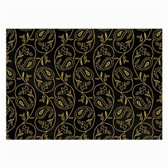 Classy Golden Leaves   Large Glasses Cloth by ConteMonfrey