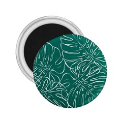 Tropical Monstera  2 25  Magnets by ConteMonfrey